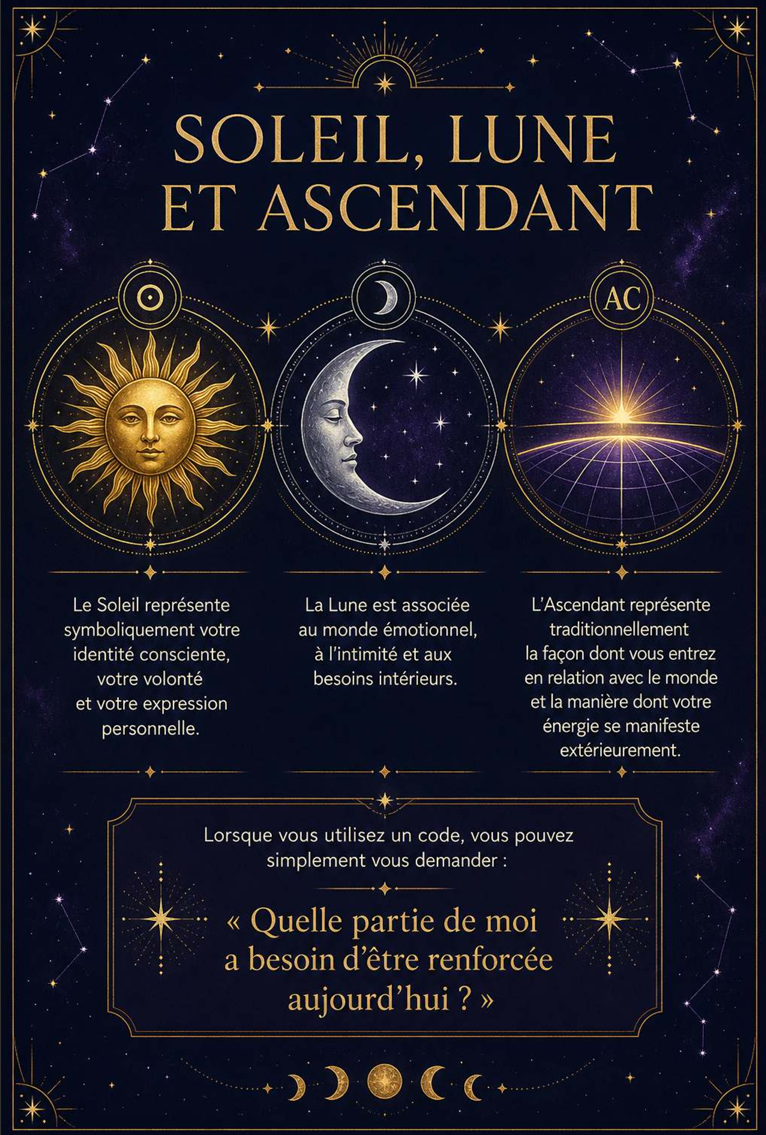Soleil, Lune et Ascendant